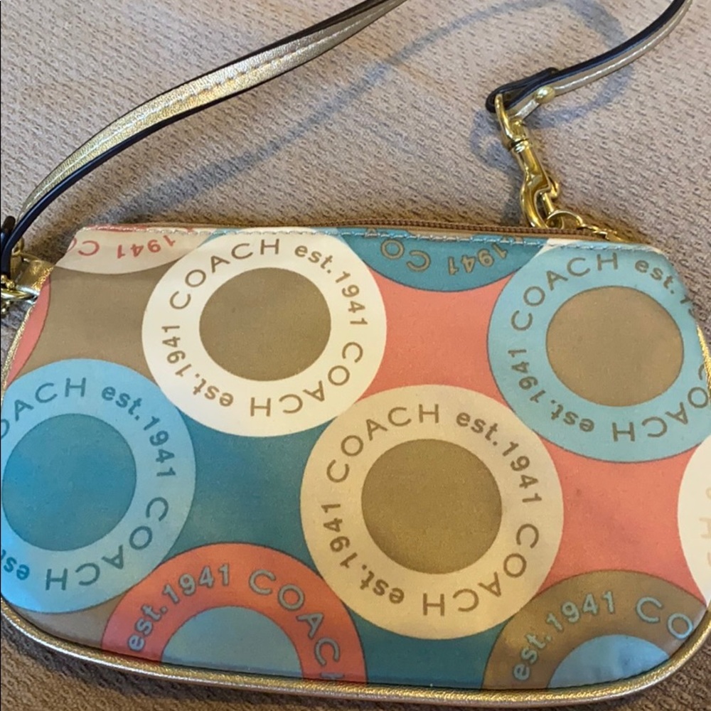 Coach wristlet